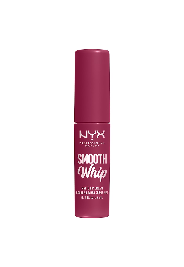 Ruj pentru buze nyx pm smooth whip matte lip cream - 8 fuzzy slippers - 4 ml