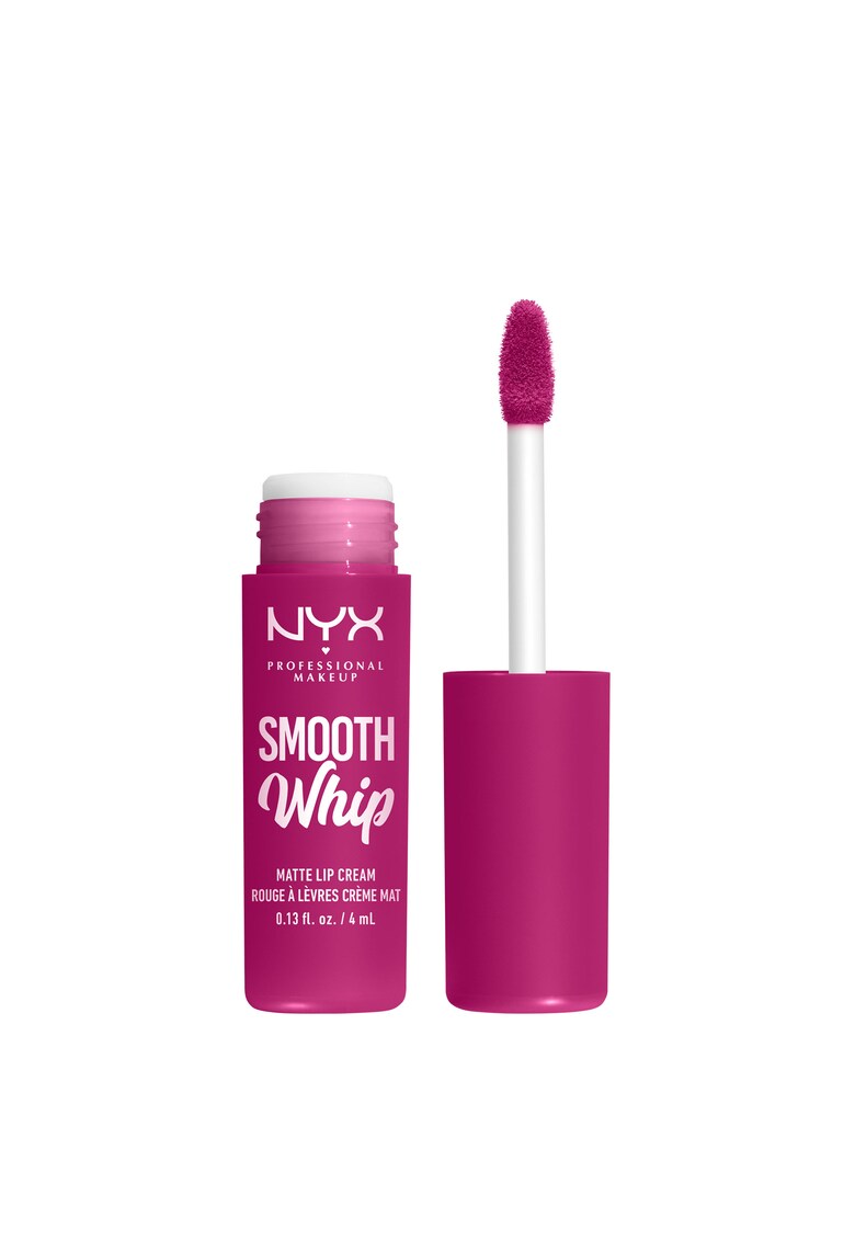 Ruj pentru buze NYX PM Smooth Whip Matte Lip Cream - 9 Bday Frosting - 4 ml