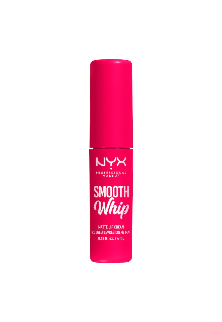 Ruj pentru buze NYX PM Smooth Whip Matte Lip Cream - 10 Pillow Fight - 4 ml