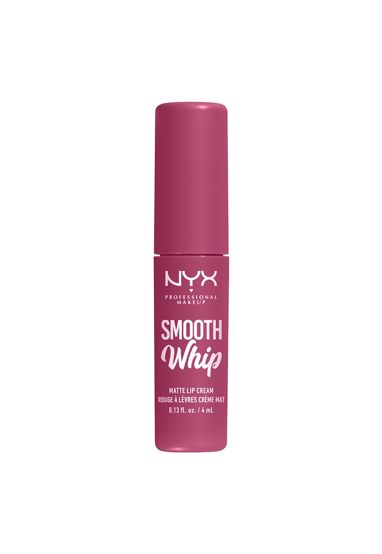 Ruj pentru buze NYX PM Smooth Whip Matte Lip Cream - 4 ml