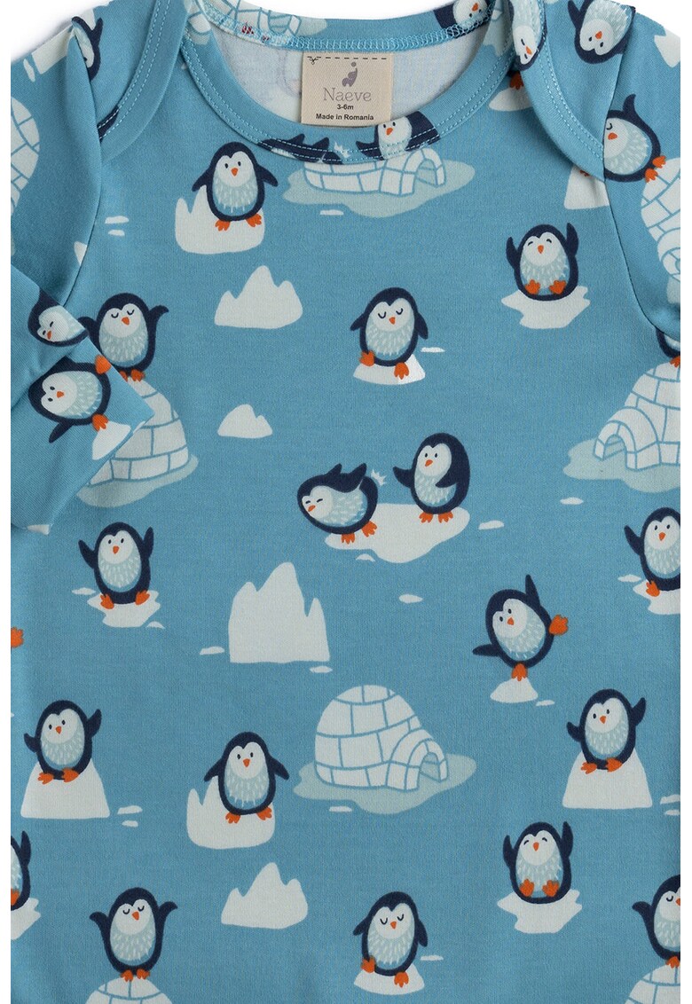 Pijama de bumbac organic cu botosei