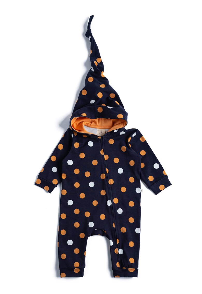 Salopeta de bumbac organic cu model