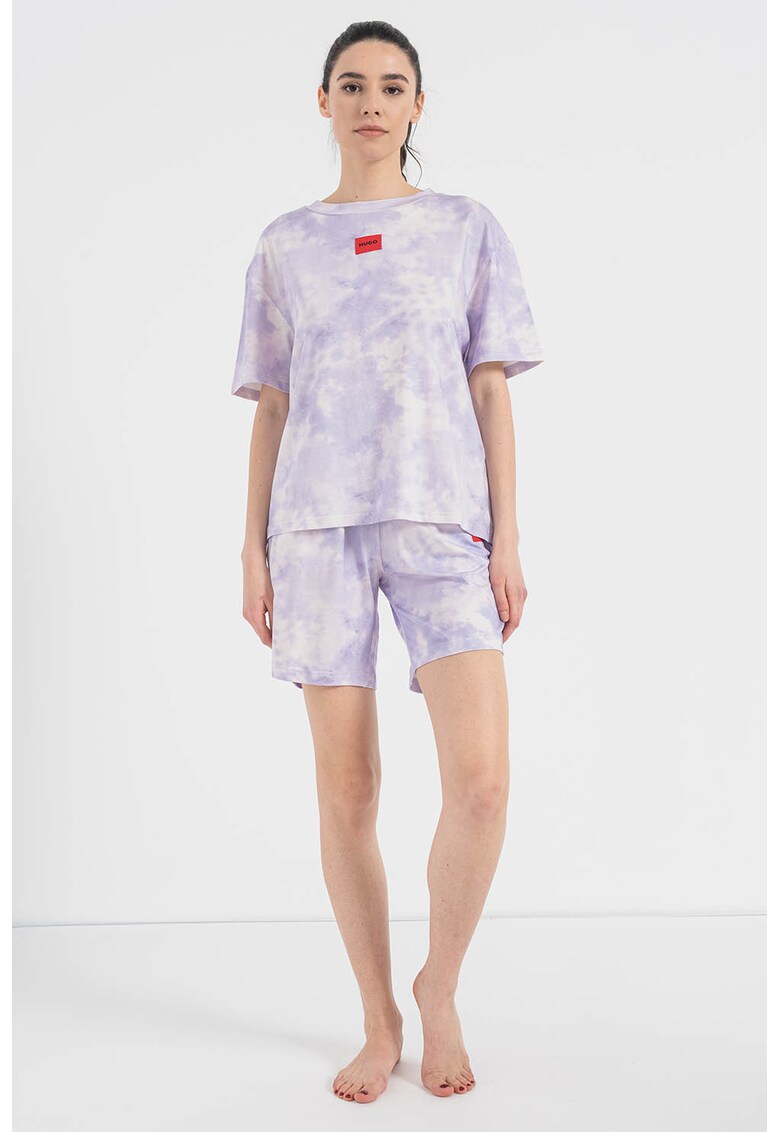  Pijama cu model tie-dye Splash 