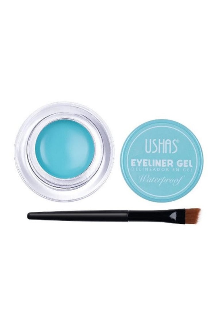 Tus gel colorat - Waterproof - Pensula inclusa - 3.8 g - Baby Blue