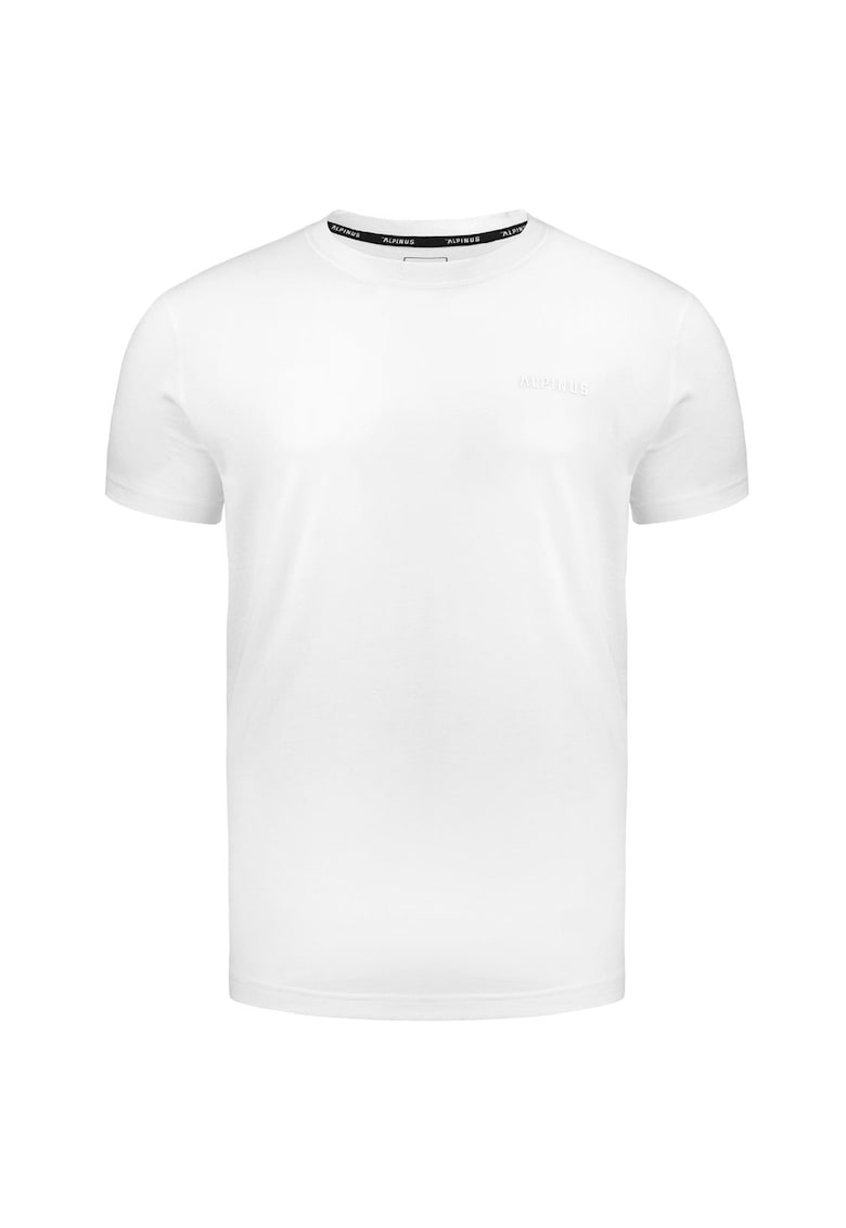 Tricou barbati Como - Bumbac - Alb