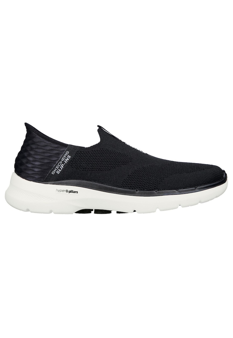 Skechers Pantofi sport barbati Slip Ins Go Walk 6 Easy On - Negru - Negru
