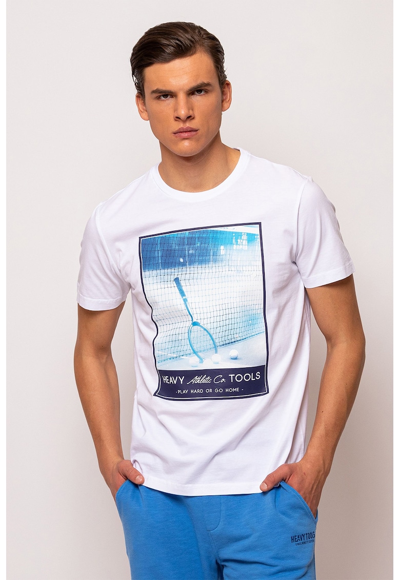 Tricou de bumbac cu imprimeu foto Manila