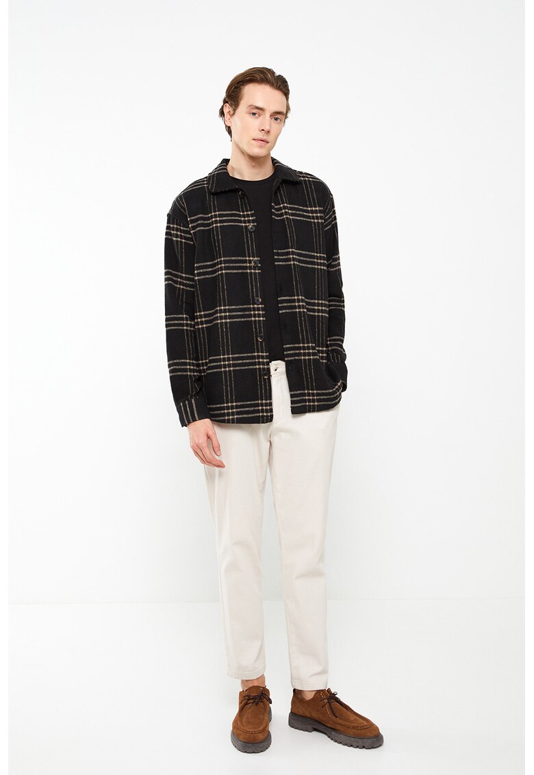 Camasa relaxed fit in carouri