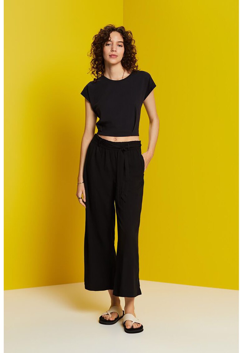 Esprit Pantaloni crop ampli