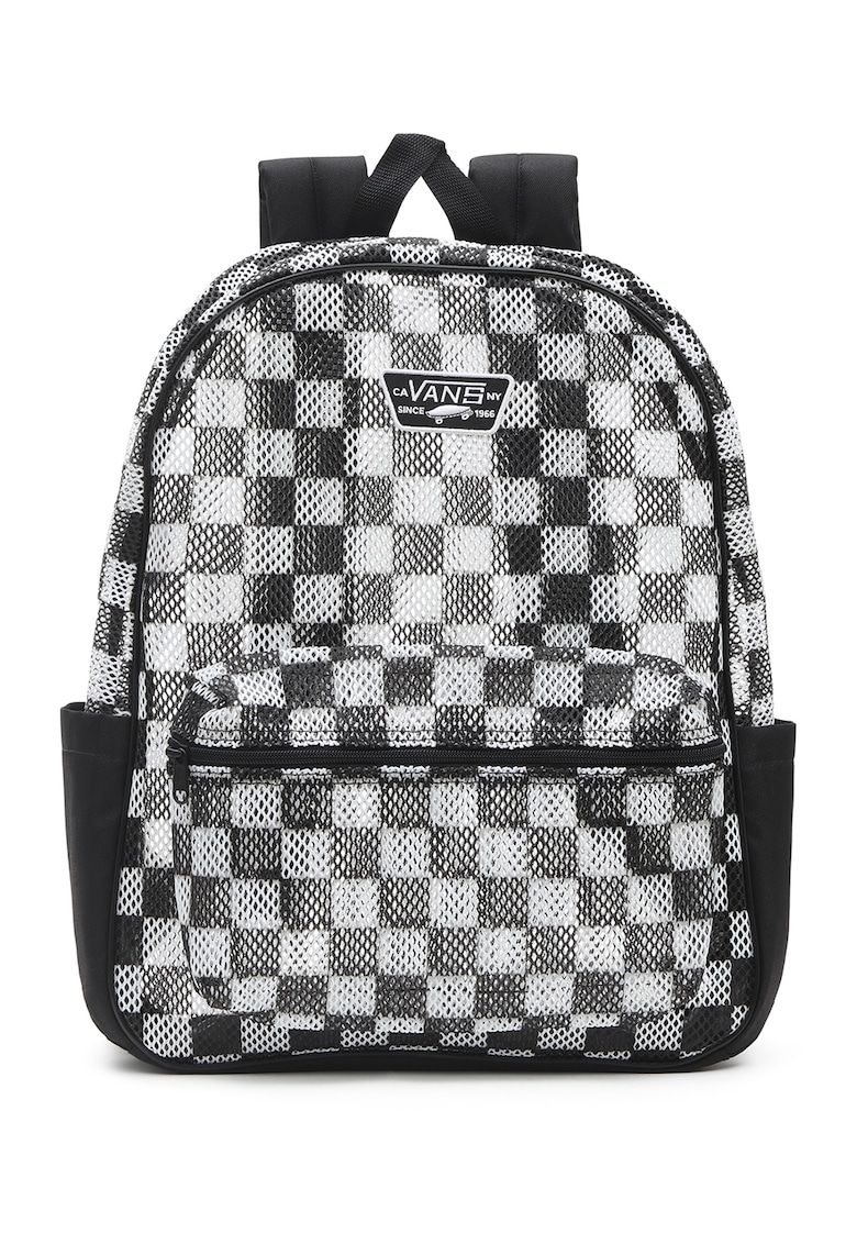  Rucsac din material textil cu model in carouri Old Skool H2O 