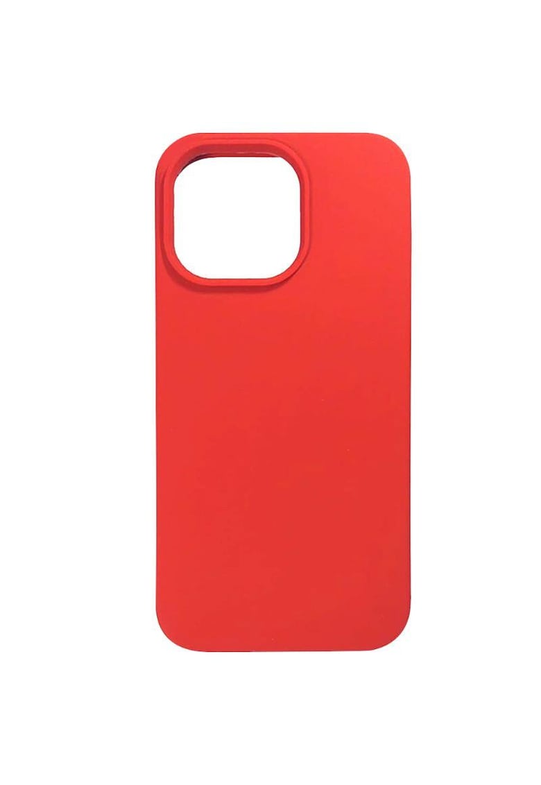 Husa de protectie Liquid Silicon MagCharge pentru iPhone 14 Pro Max - Rosu