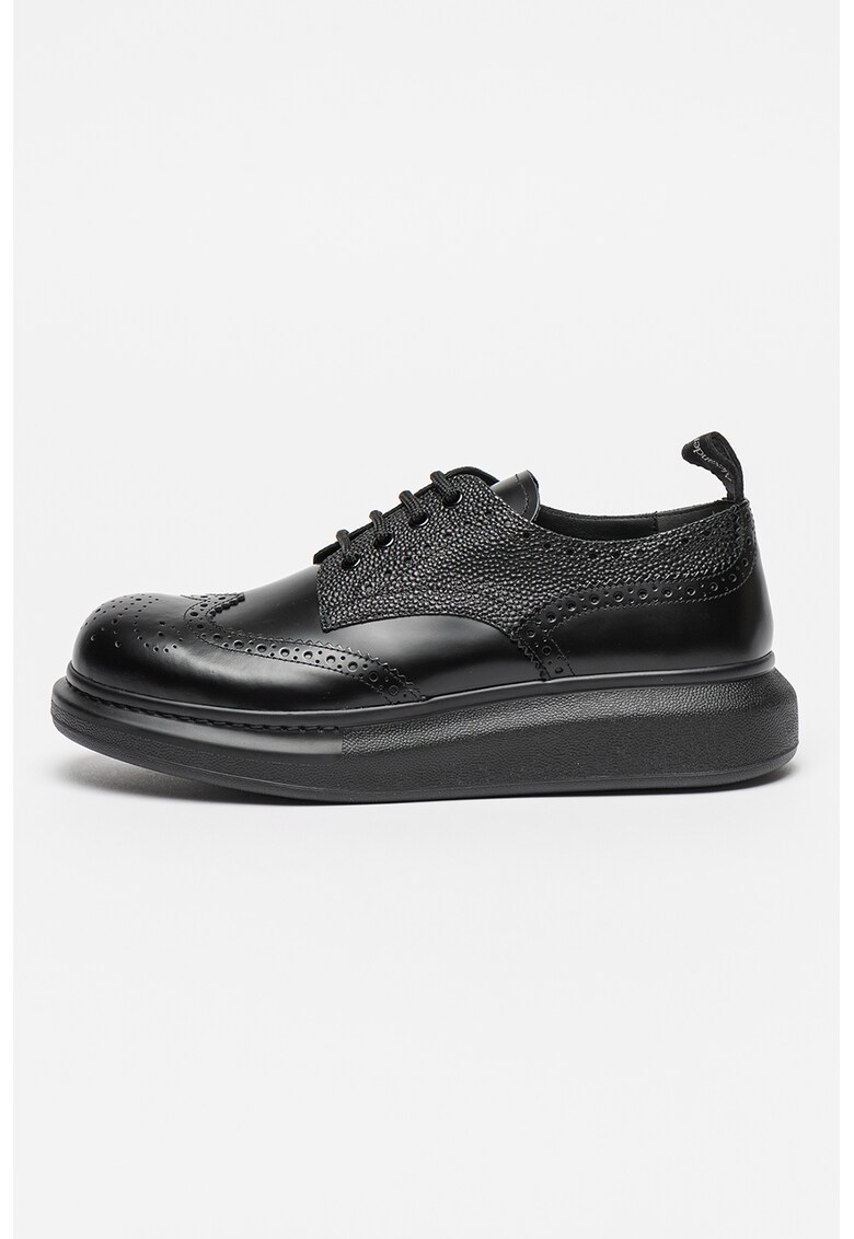 Alexander Mcqueen Кожени обувки Brogue New Liquid за Мъже Alexander Mcqueen Кожени обувки Brogue New Liquid за Мъже