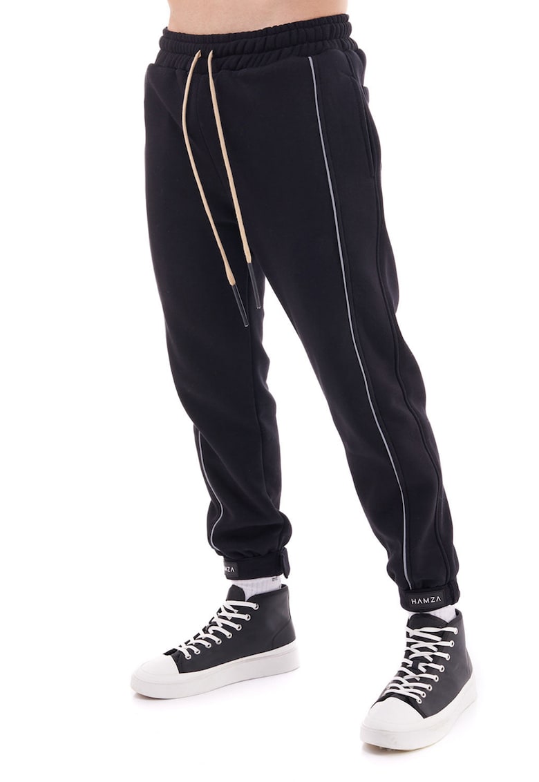 Pantaloni sport cu model uni Seoul