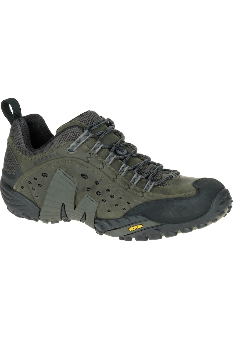 Ghete trekking barbati Intercept J559595 -  Piele nabuc - Kaki