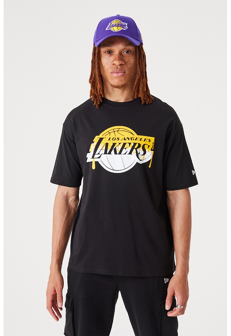 Tricou de bumbac cu imprimei pe piept NBA Drip Bărbaţi