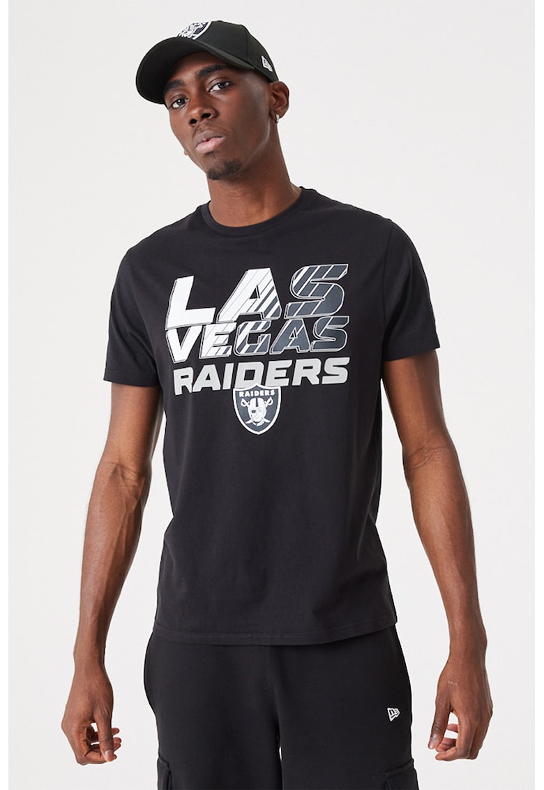 Tricou de bumbac cu logo in degrade Wormark NFL Bărbaţi