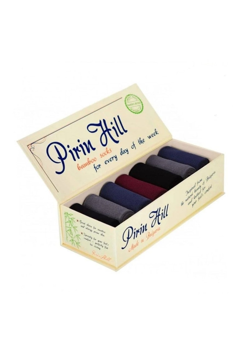 Sosete bambus Luxury Box 7 Fine Bamboo Basic