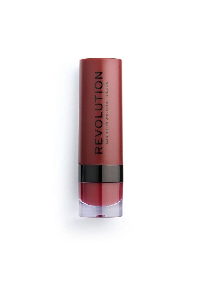 Ruj mat - Makeup Revolution - 147 - Rosu inchis