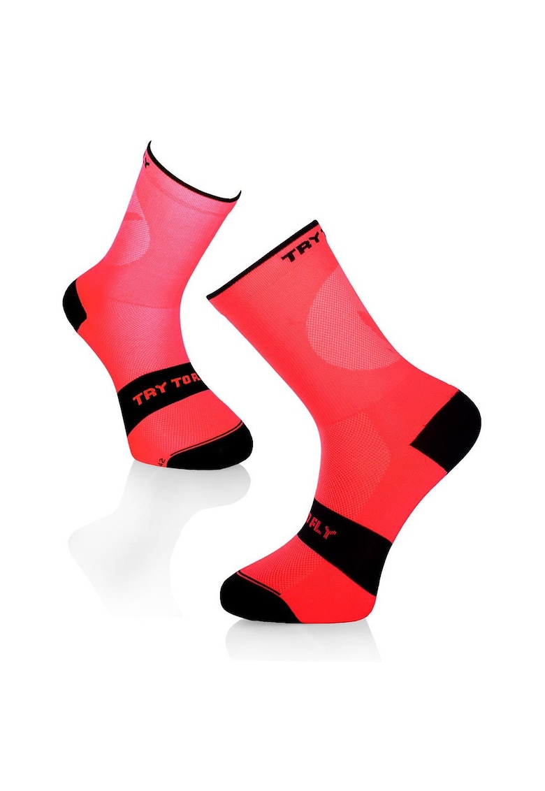 Sosete pentru ciclism CYCLING LIGHT SOCKS Corai Fluo