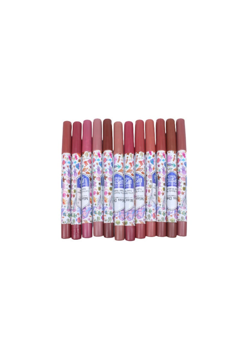Set 12 creioane de buze - Impeccable - Waterproof