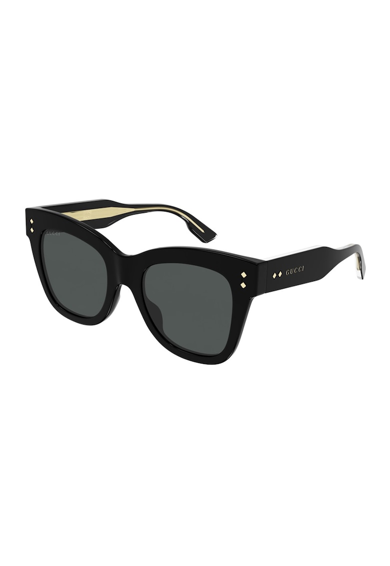 Ochelari de soare cat-eye cu lentile uni