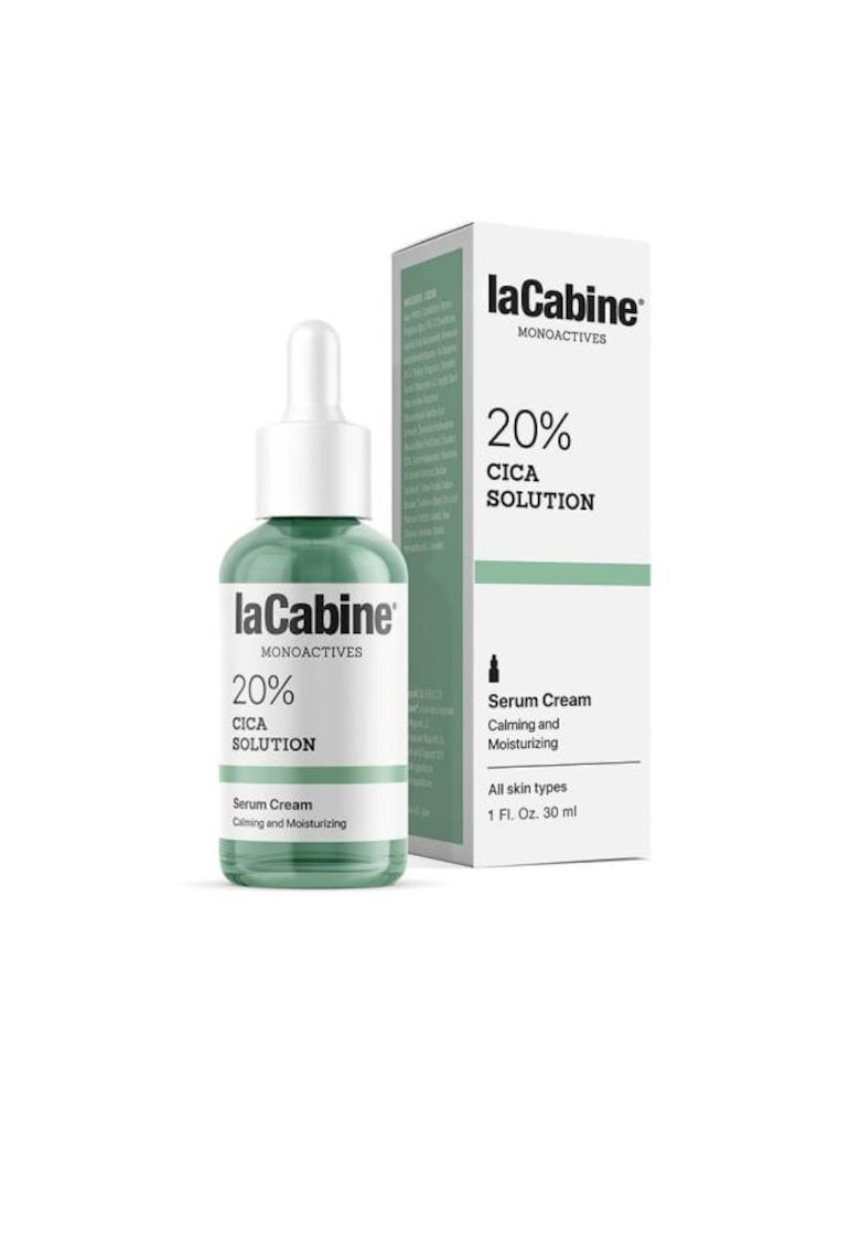 Ser crema cu 20 % Centella Asiatica - impotriva rosetii si iritarii tenului sensibil - Monoactives - 30 ml