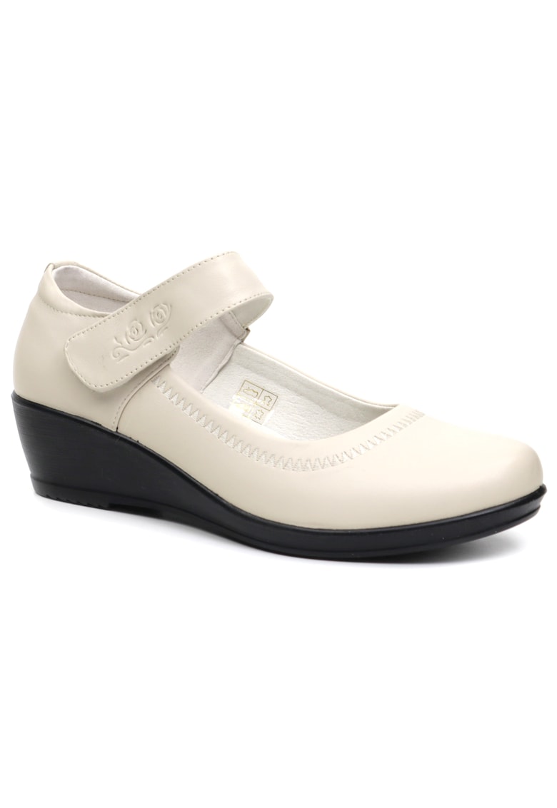 Pantofi dama 57113 crem -