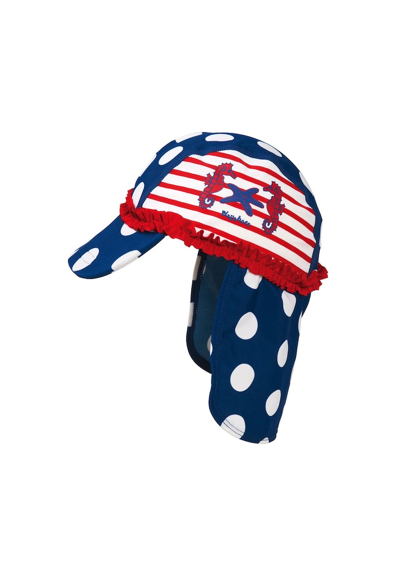 Sapca de vara cu protectie UV - Seahorses - UPF50+ - cu protectie la ceafa - multicolor - 51 cm Sapca de vara cu protectie UV - Seahorses - UPF50+ - cu protectie la ceafa - multicolor - 51 cm
