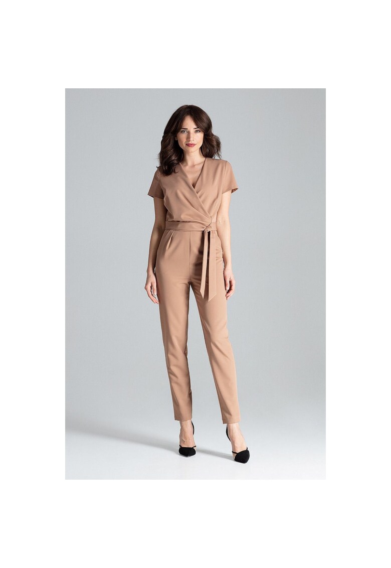 Salopeta femei Ireneu Brown - Maro