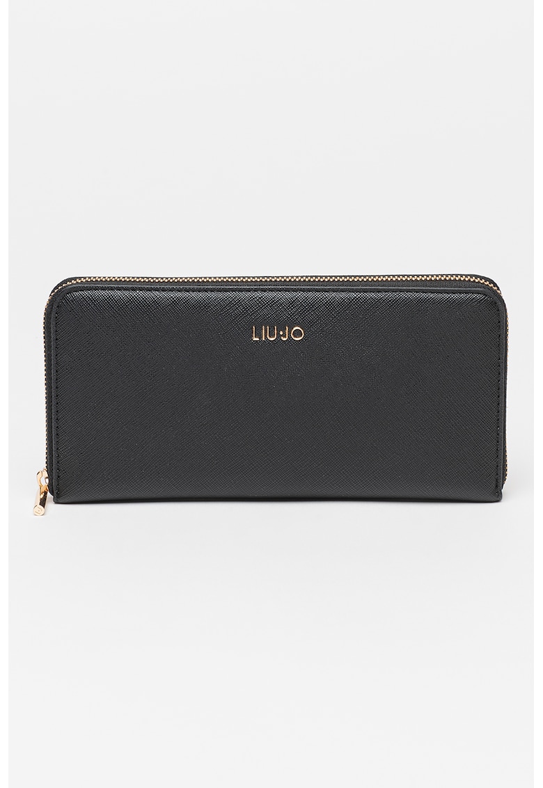 Liu Jo Портфейл от еко кожа с метално лого за Жени Liu Jo Портфейл от еко кожа с метално лого за Жени