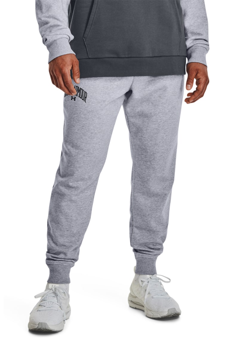 Pantaloni sport lejeri pentru fitness Rival - Gri deschis melange