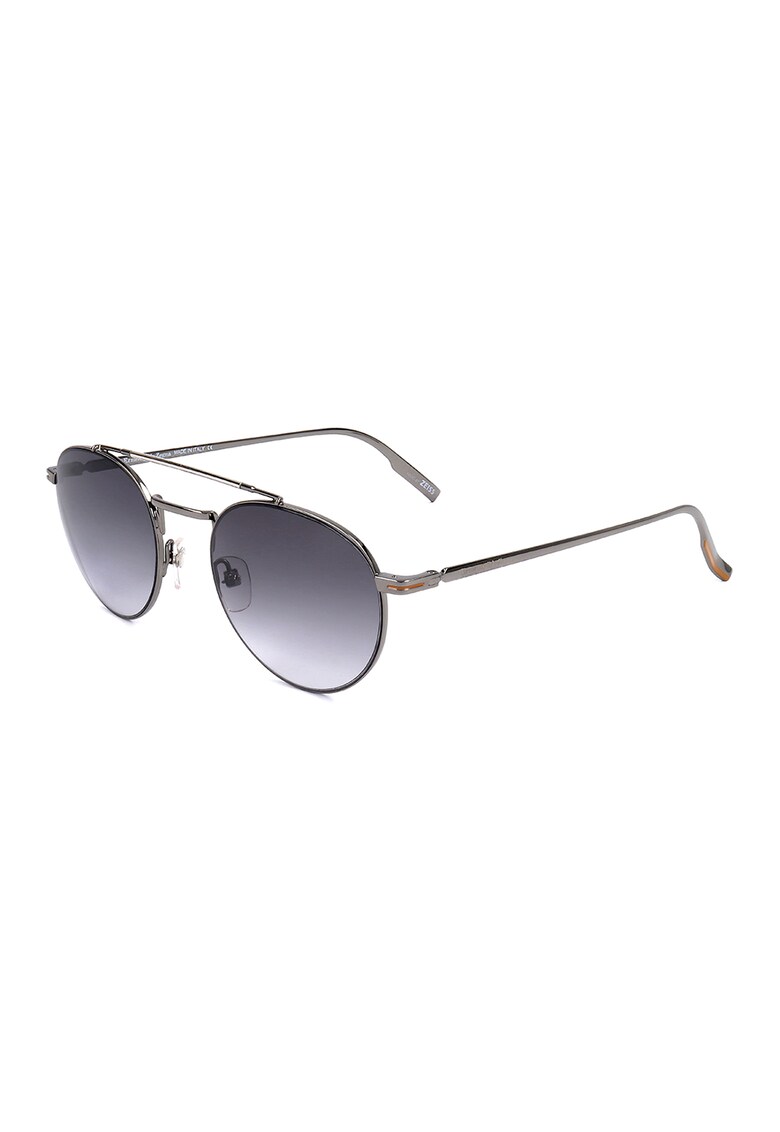 Ermenegildo Zegna Слънчеви очила Aviator с градиента за Мъже Ermenegildo Zegna Слънчеви очила Aviator с градиента за Мъже