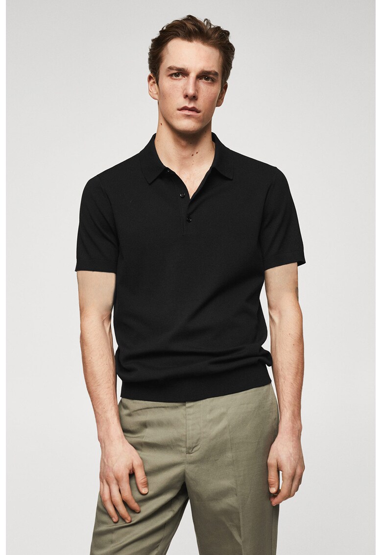 Tricou polo slim fit Arraona