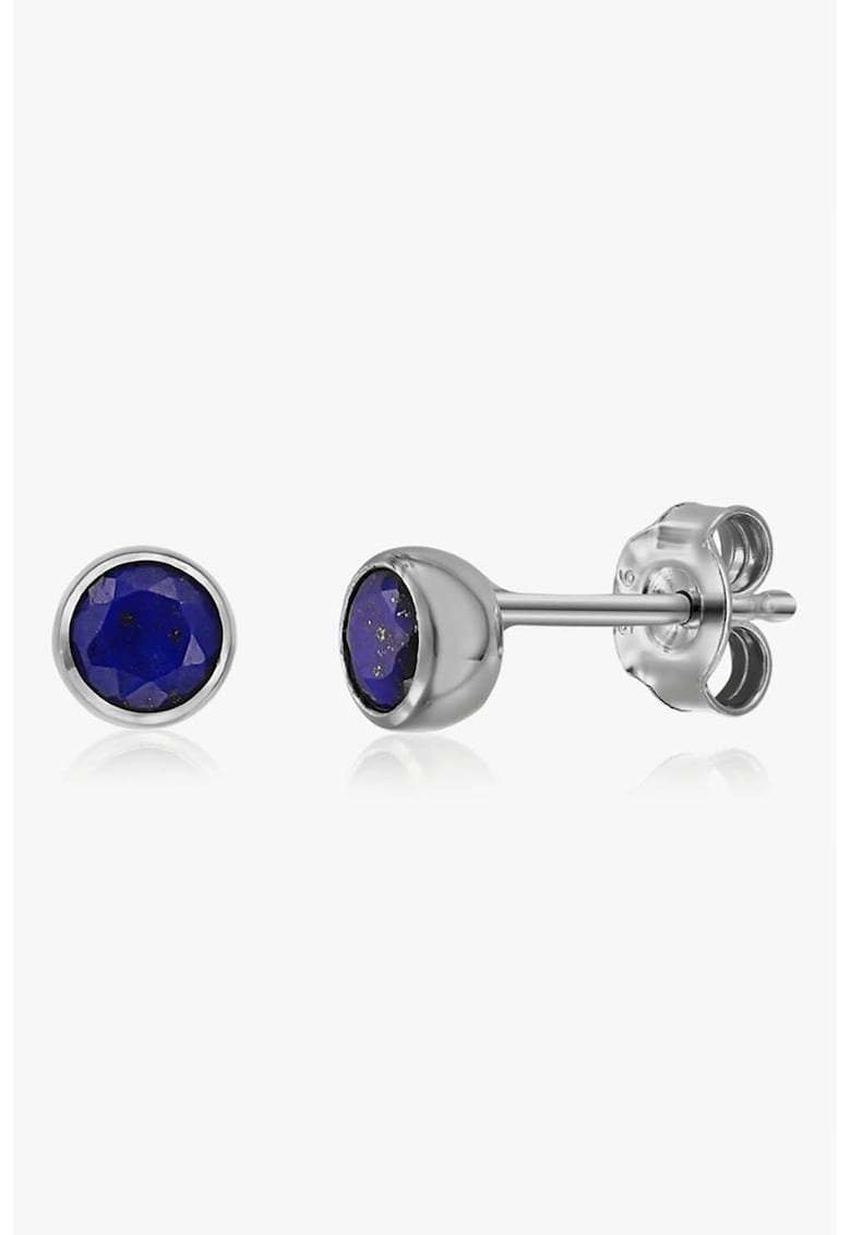 Indira Cercei de argint cu pietre Lapis Lazuli - Albastru/Argintiu