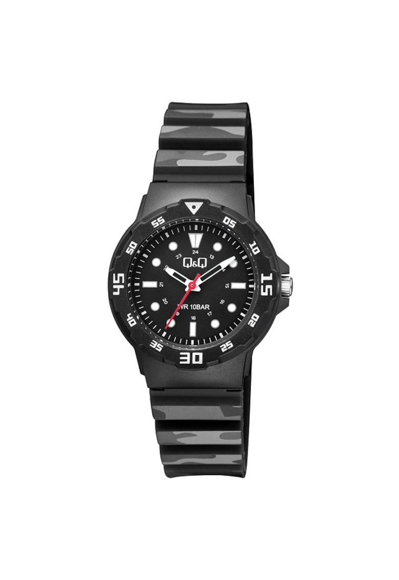 Ceas copii V07A WR 100m - scala 60 de minute - lumibrite - negru
