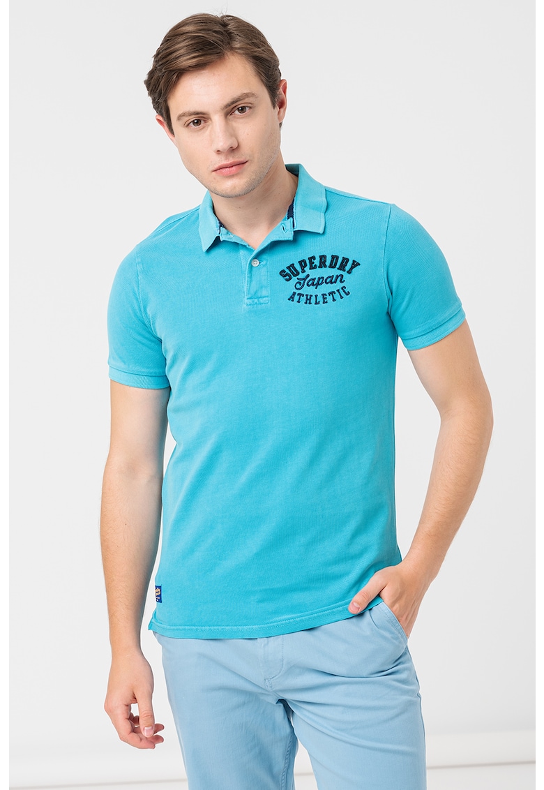 Tricou polo din bumbac Vintage Superstate