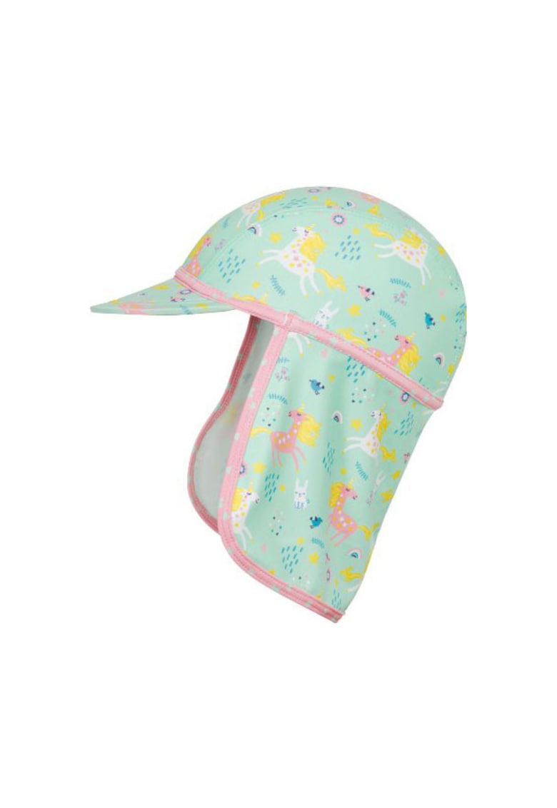 Sapca de vara cu protectie UV - Unicorn - UPF50+ - cu protectie la ceafa - multicolor Sapca de vara cu protectie UV - Unicorn - UPF50+ - cu protectie la ceafa - multicolor