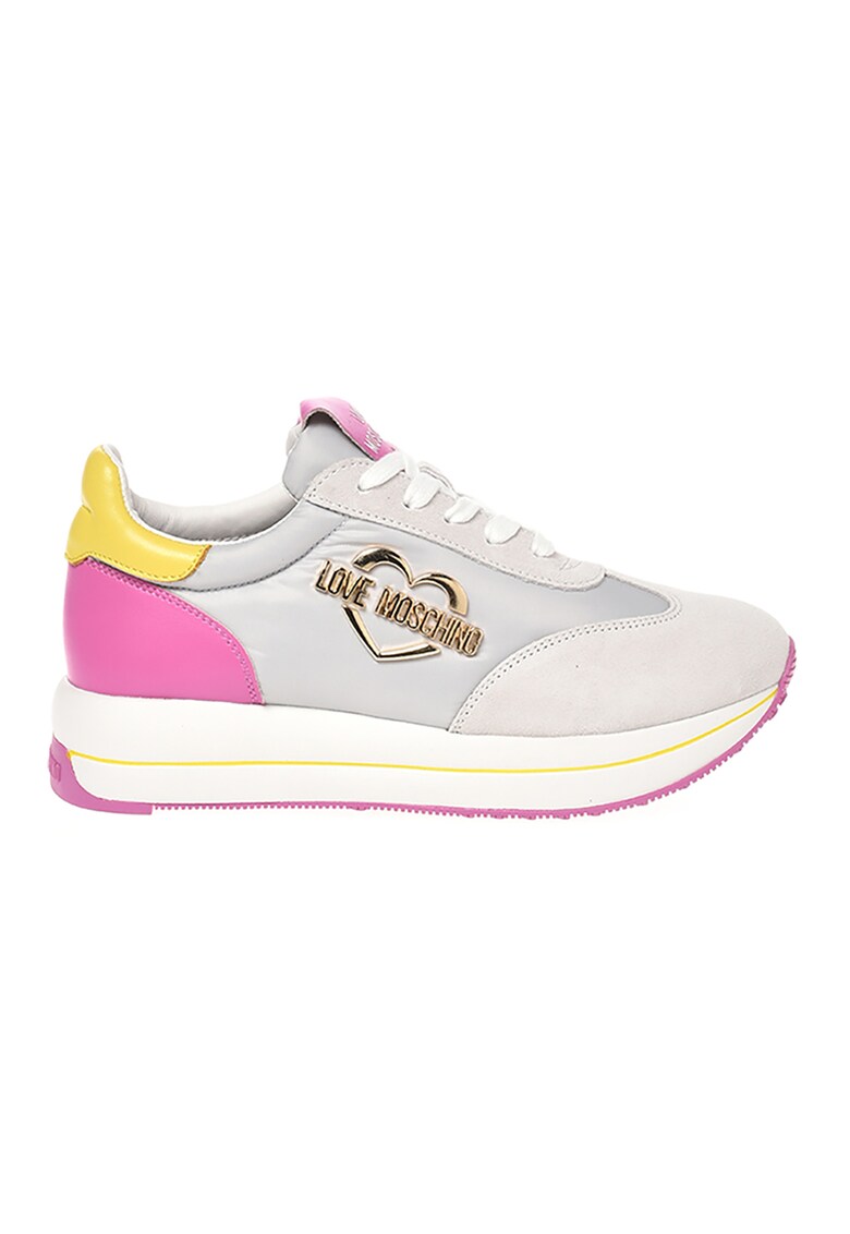 Love Moschino Спортни обувки с кожа за Жени Love Moschino Спортни обувки с кожа за Жени