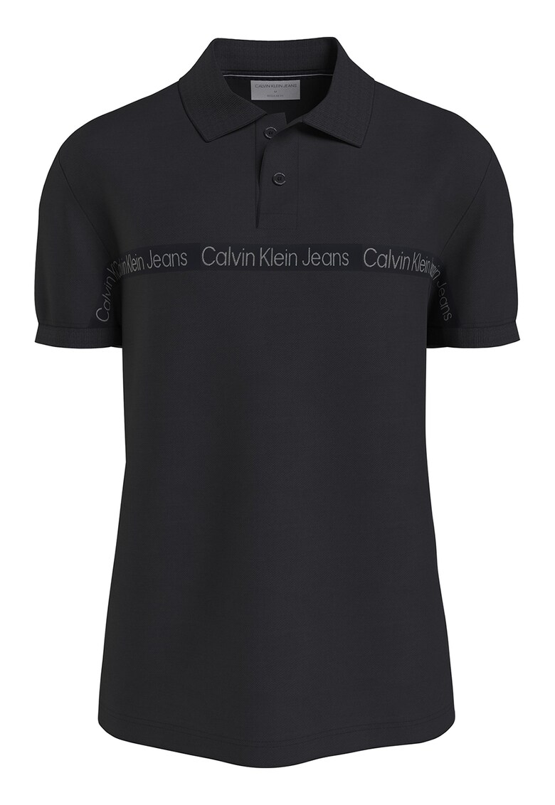 CALVIN KLEIN JEANS Тениска с яка и копчета за Мъже CALVIN KLEIN JEANS Тениска с яка и копчета за Мъже