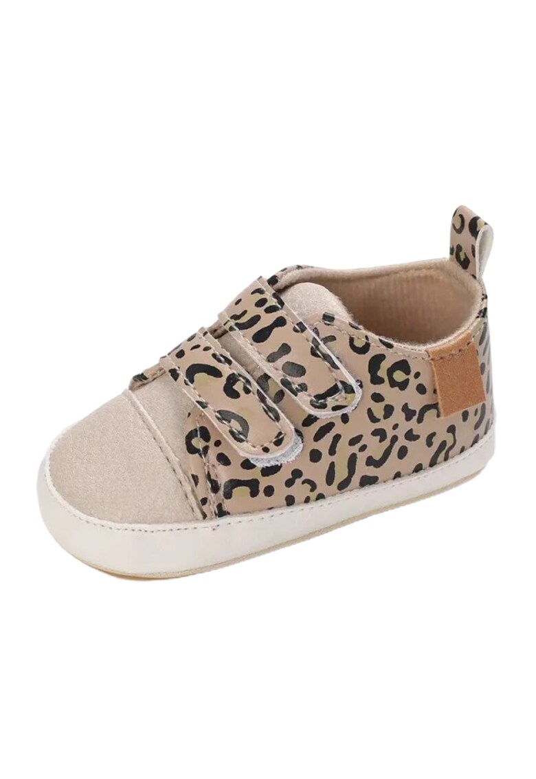 Pantofi Leopard - Elegant - Piele ecologica - Fete - Multicolor