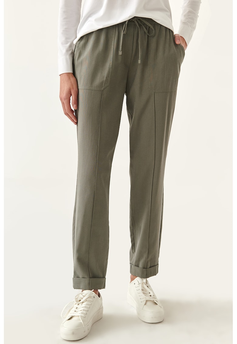 Pantaloni cu snur in talie