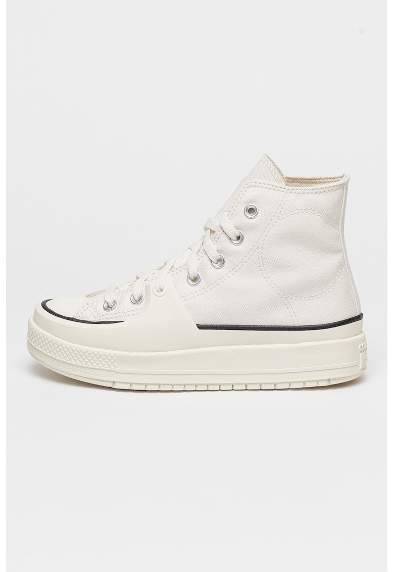 Tenisi high-top unisex Chuck Taylor All Star Construct - Alb