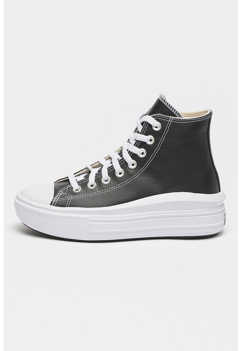 Pantofi sport din piele ecologica Chuck Taylor All Star Move Pantofi sport din piele ecologica Chuck Taylor All Star Move