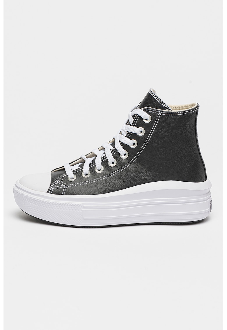 Pantofi sport din piele ecologica Chuck Taylor All Star Move