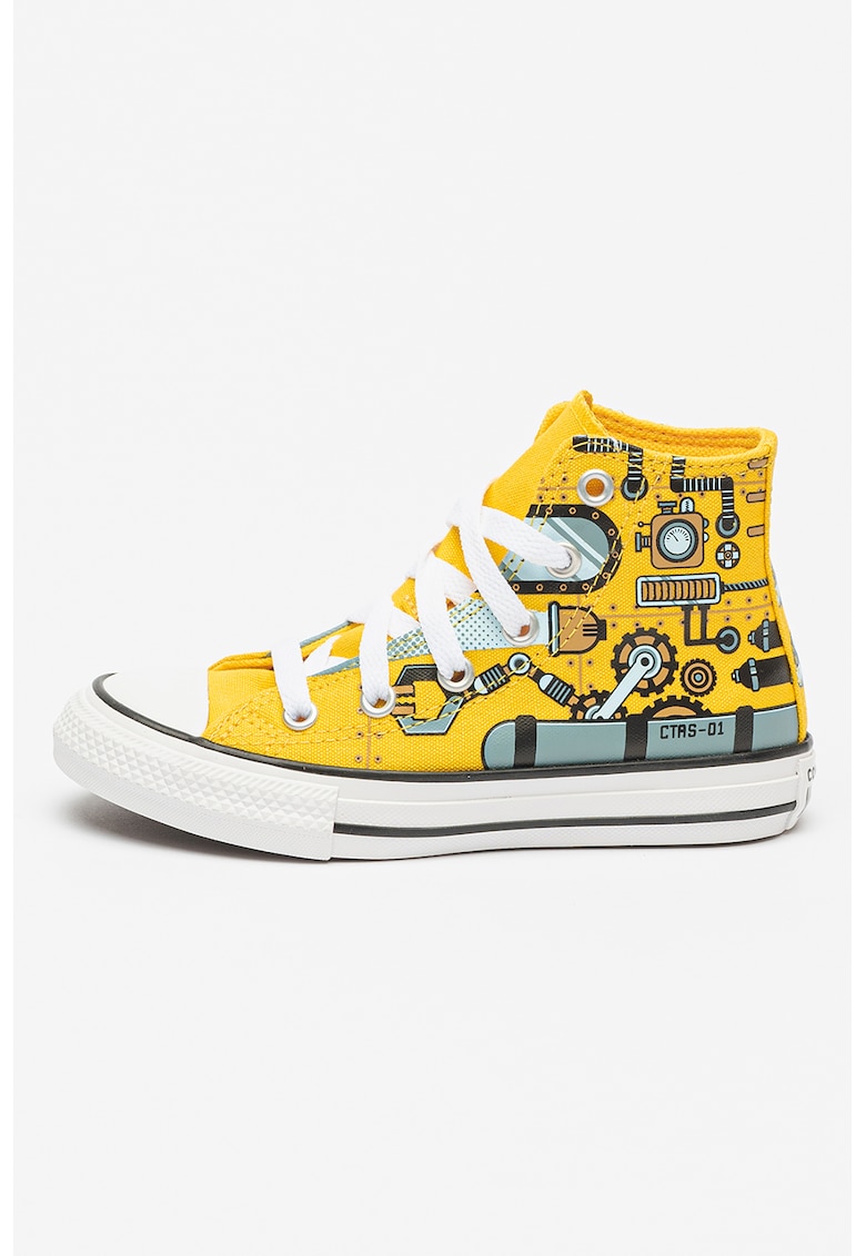 Tenisi medii cu model grafic Chuck Taylor All Star