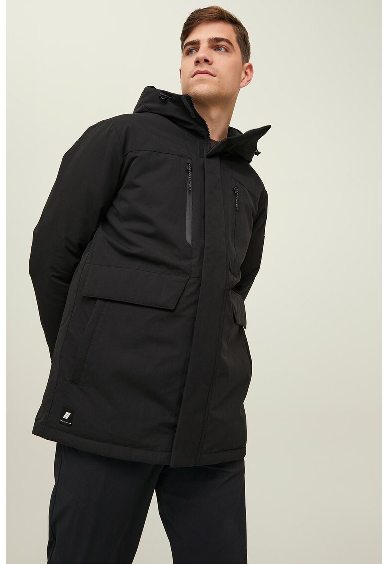Jack Jones Зимна парка с качулка за Мъже Jack Jones Зимна парка с качулка за Мъже