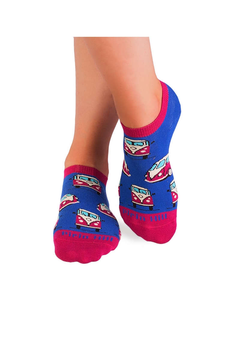 Sosete scurte bumbac Retro Caravan 360