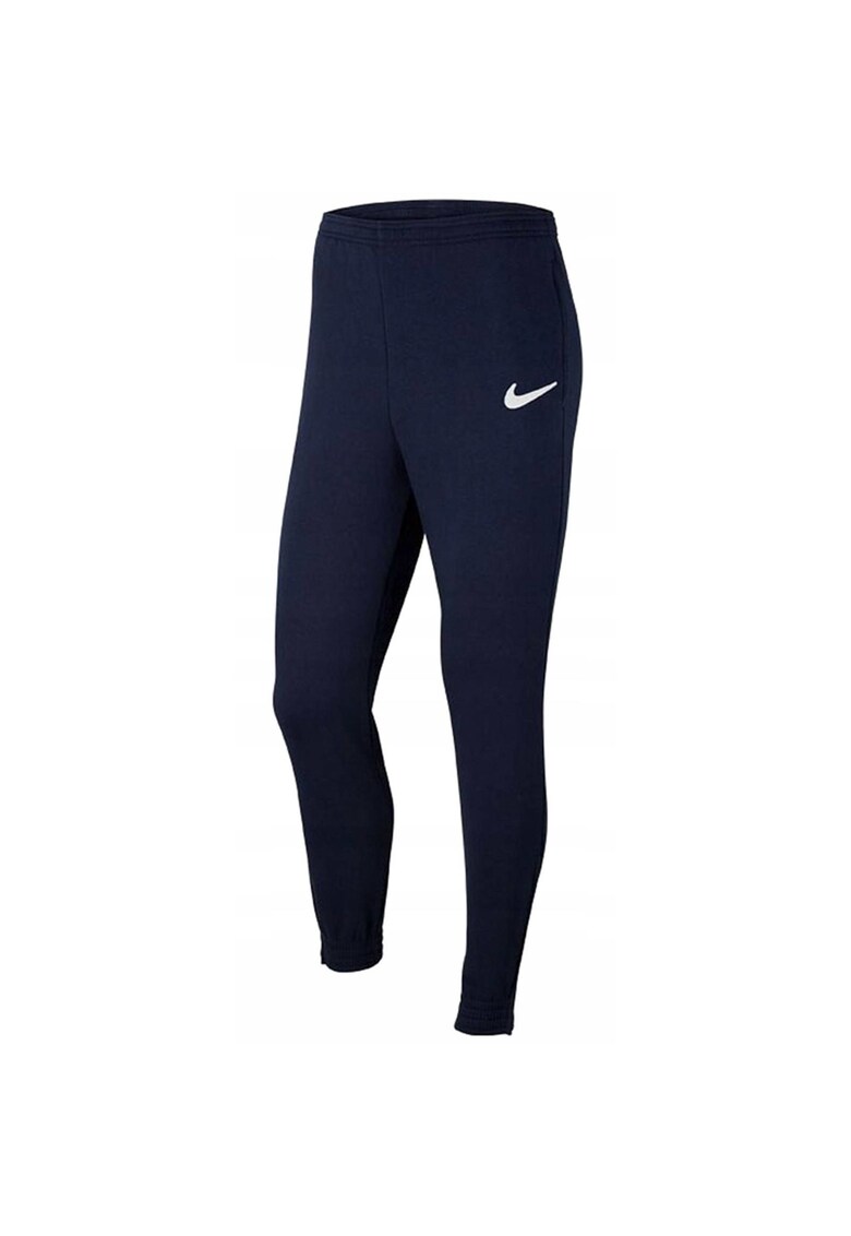 Pantaloni sport pentru barbai - buzunare laterale - Albastru inchis
