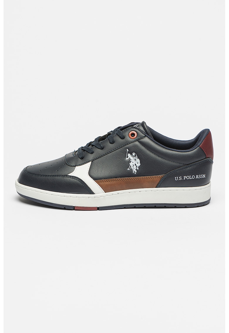 Pantofi sport de piele ecologica Milton - Bleumarin