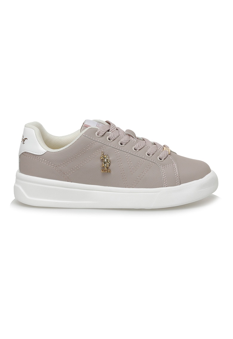 US Polo Assn Спортни обувки от еко кожа с лого за Жени US Polo Assn Спортни обувки от еко кожа с лого за Жени